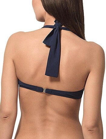 Haut maillot de bain bandeau préformé Blue Sense bleu