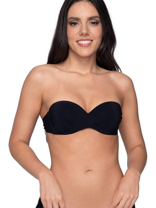 Haut maillot de bain bandeau préformé BLUE SENSE - Kiabi Haut maillot de bain bandeau préformé BLUE SENSE - Kiabi