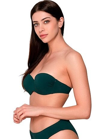 Haut maillot de bain bandeau préformé BLUE SENSE