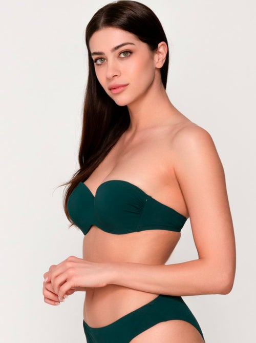 Haut maillot de bain bandeau préformé BLUE SENSE - Kiabi