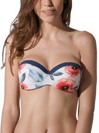 Haut maillot de bain bandeau préformé Poppy