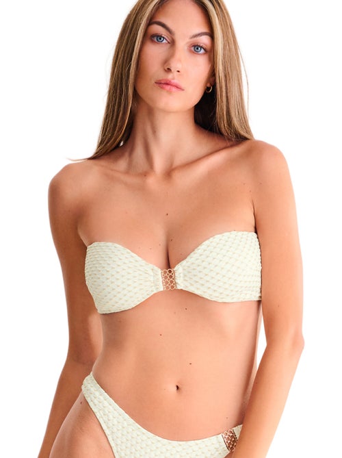 Haut maillot de bain bandeau préformé sans armatures EGYPT - Kiabi