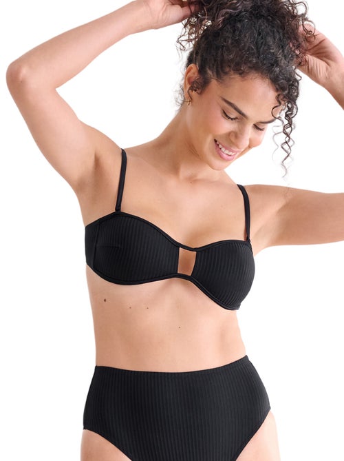 Haut maillot de bain bandeau préformé sans armatures FLORIDA - Kiabi