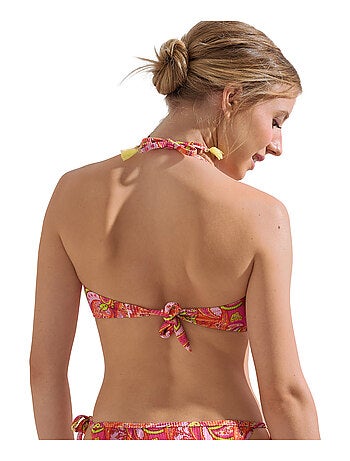 Haut maillot de bain bandeau préformé sans armatures Kavala