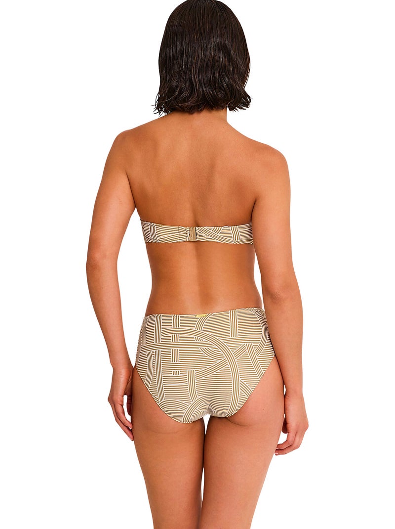 Haut maillot de bain bandeau REVERIE Blanc - Kiabi
