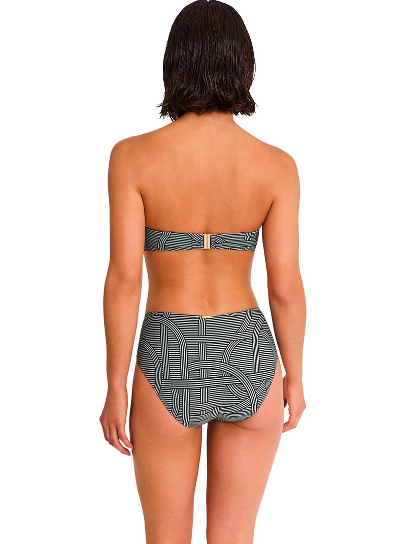Haut maillot de bain bandeau REVERIE Vert - Kiabi