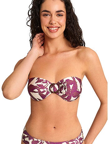 Haut maillot de bain bandeau SALVIA