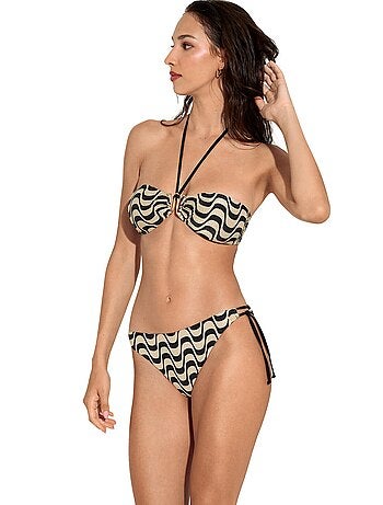 Haut maillot de bain bandeau sans armatures Iceland