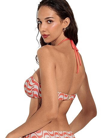 Haut maillot de bain bandeau sans armatures Iceland