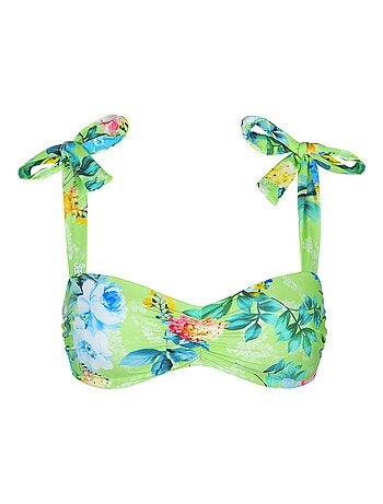 Haut maillot de bain bandeau sans armatures Manila