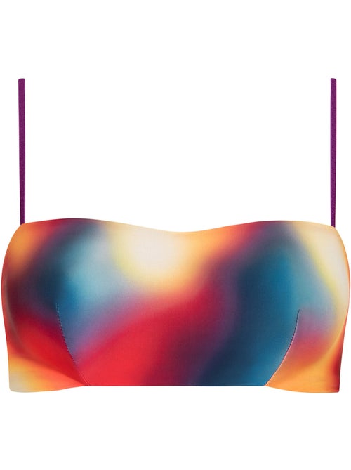 Haut maillot de bain bandeau sans armatures olympia - Kiabi