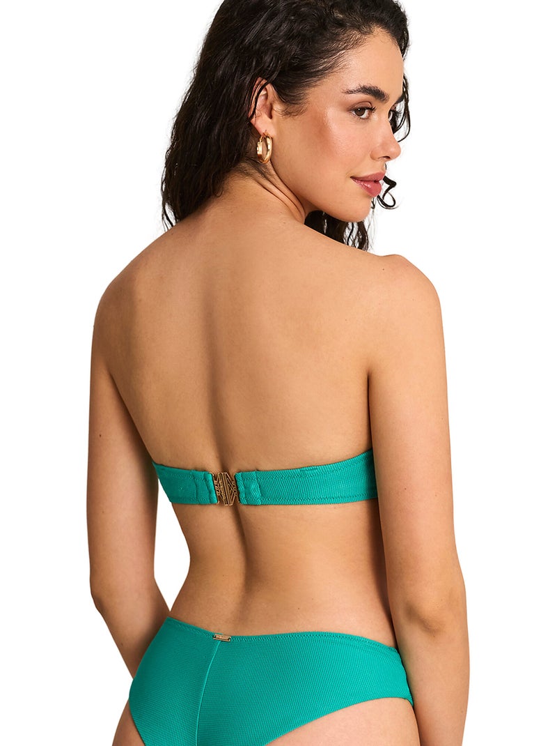 Haut maillot de bain bandeau SOLSTICE Vert - Kiabi