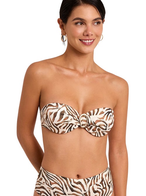 Haut maillot de bain bandeau UTOPIA - Kiabi Haut maillot de bain bandeau UTOPIA - Kiabi