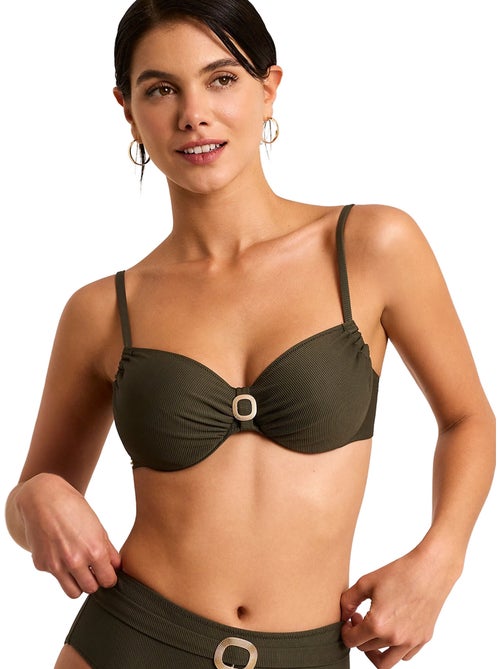 Haut maillot de bain bikini emboîtant SOLSTICE - Kiabi