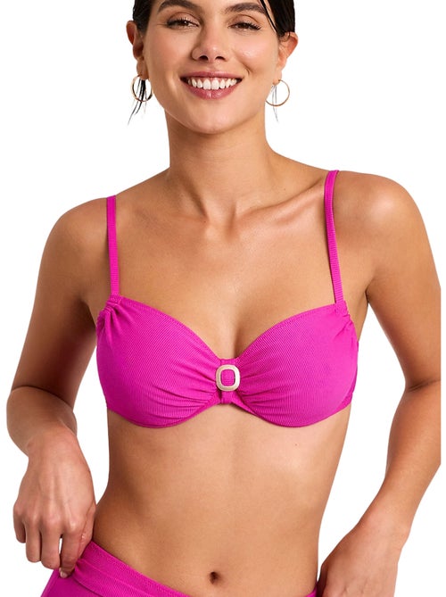 Haut maillot de bain bikini emboîtant SOLSTICE - Kiabi