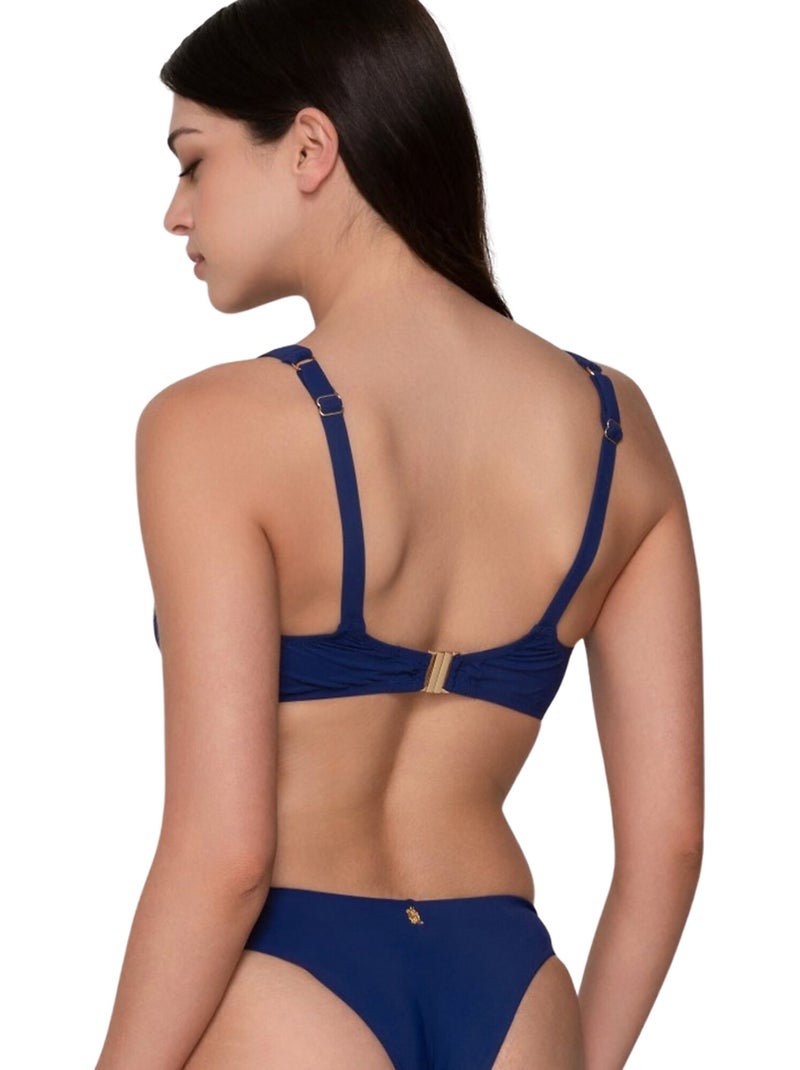 Haut maillot de bain bralette coques amovibles BLUE SENSE Bleu - Kiabi