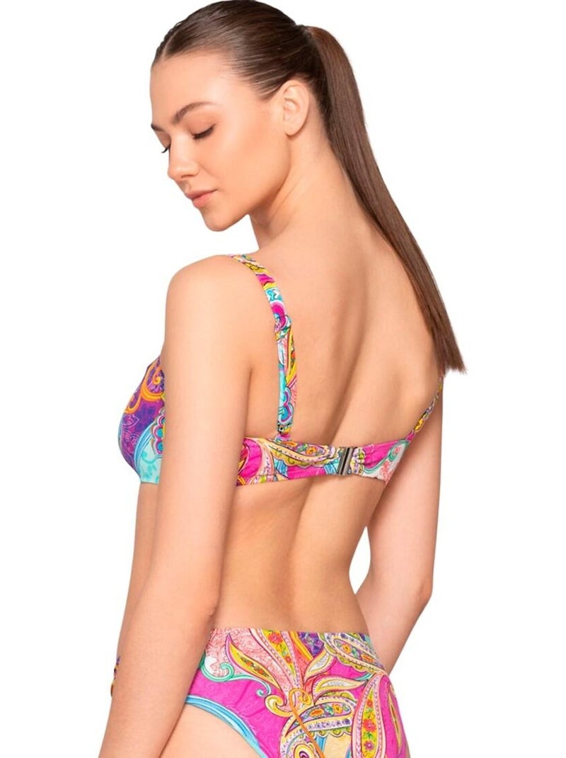 Haut maillot de bain bralette MADISON Multicolore - Kiabi