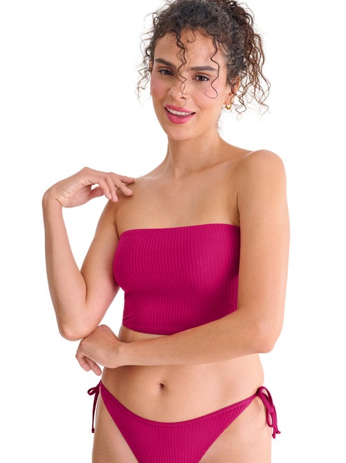Haut maillot de bain bustier sans armatures FLORIDA - Kiabi