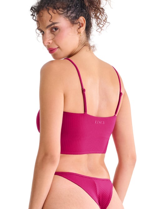 Haut maillot de bain bustier sans armatures FLORIDA - Kiabi