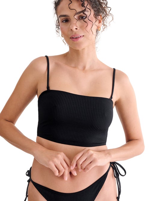 Haut maillot de bain bustier sans armatures FLORIDA - Kiabi