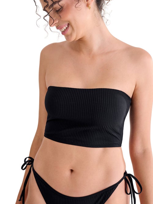 Haut maillot de bain bustier sans armatures FLORIDA - Kiabi