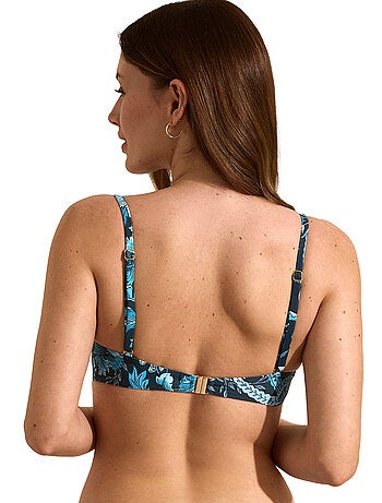 Haut maillot de bain décolleté préformé sans armatures ACANTHUS
