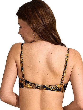 Haut maillot de bain décolleté préformé sans armatures ACANTHUS