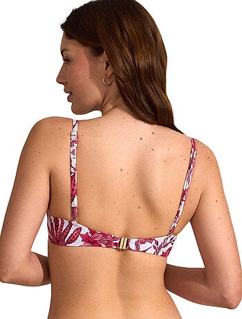 Haut maillot de bain décolleté préformé sans armatures ACANTHUS