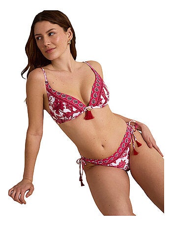 Haut maillot de bain décolleté préformé sans armatures ACANTHUS