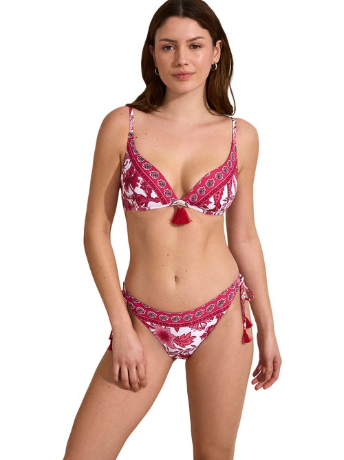 Haut maillot de bain décolleté préformé sans armatures ACANTHUS - Kiabi