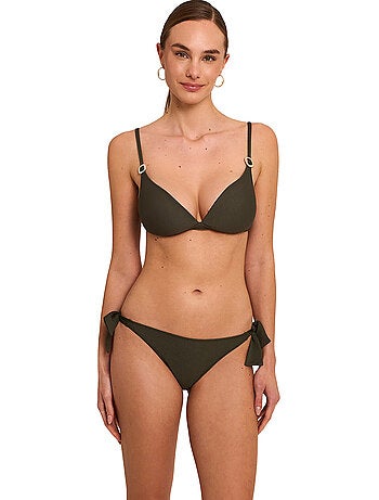 Haut maillot de bain décolleté préformé sans armatures SOLSTICE