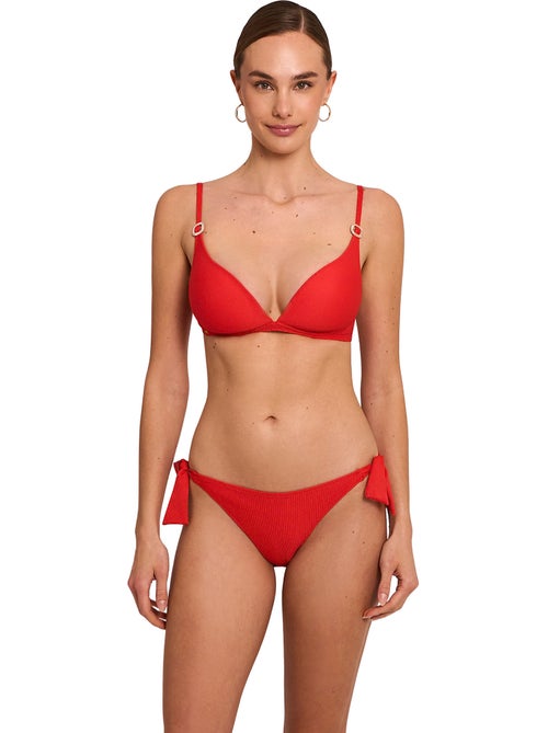 Haut maillot de bain décolleté préformé sans armatures SOLSTICE - Kiabi
