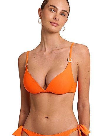 Haut maillot de bain décolleté préformé sans armatures SOLSTICE