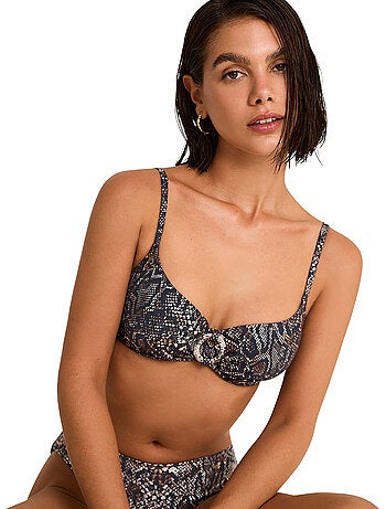 Haut maillot de bain emboîtant INDIGO