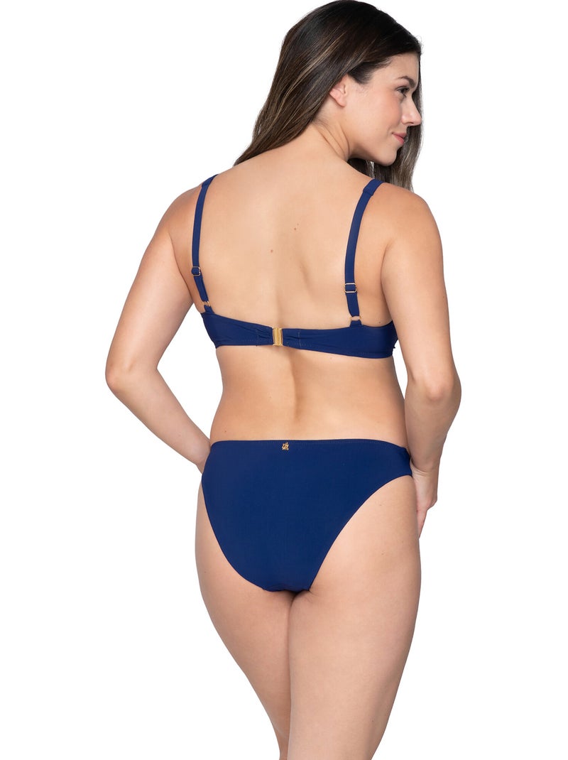 Haut maillot de bain emboîtant non préformé BLUE SENSE Bleu - Kiabi