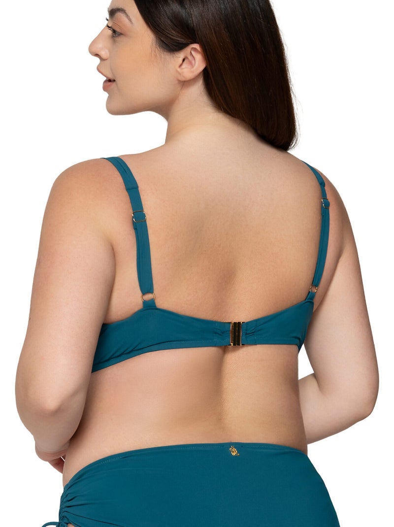 Haut maillot de bain emboîtant non préformé BLUE SENSE Vert - Kiabi