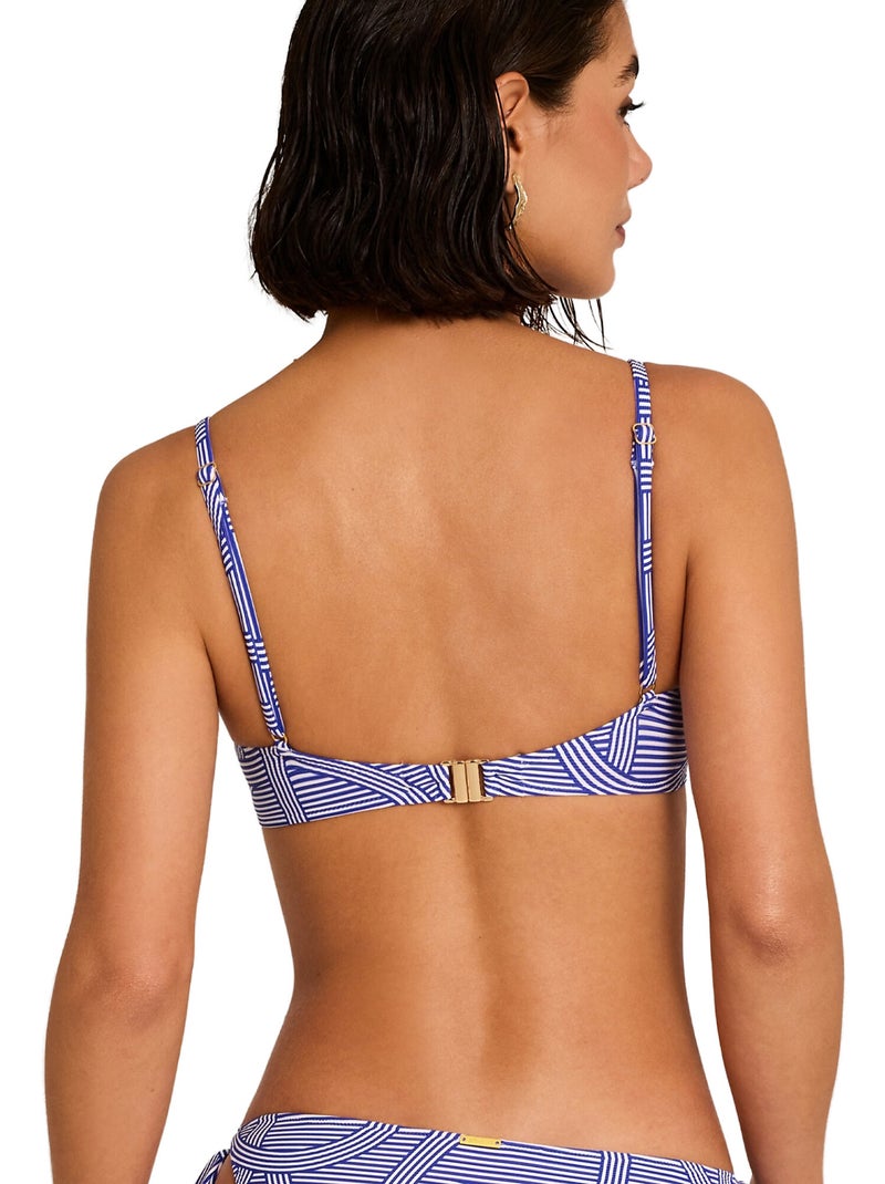 Haut maillot de bain emboîtant REVERIE Bleu - Kiabi