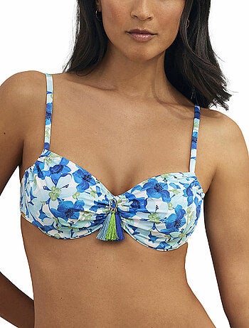 Haut maillot de bain emboîtant Rosé
