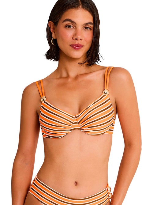 Haut maillot de bain emboîtant SAILOR - Kiabi Haut maillot de bain emboîtant SAILOR - Kiabi