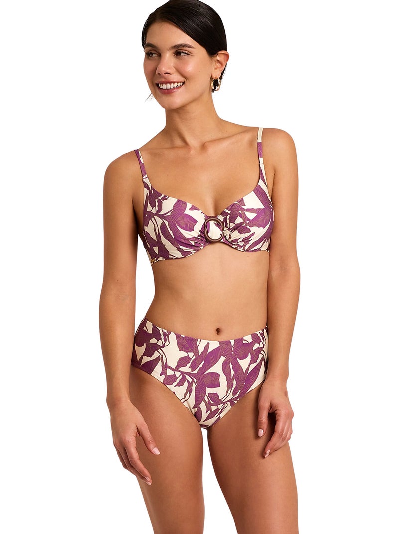 Haut maillot de bain emboîtant SALVIA Blanc - Kiabi