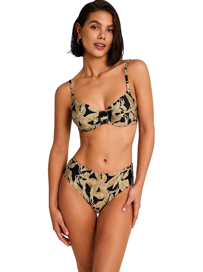 Haut maillot de bain emboîtant SALVIA Noir - Kiabi