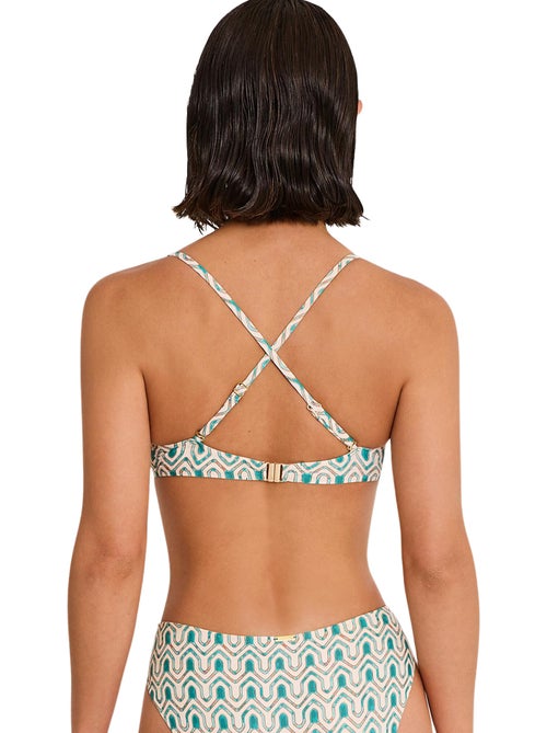 Haut maillot de bain préformé armaturé KALEIDO - Kiabi