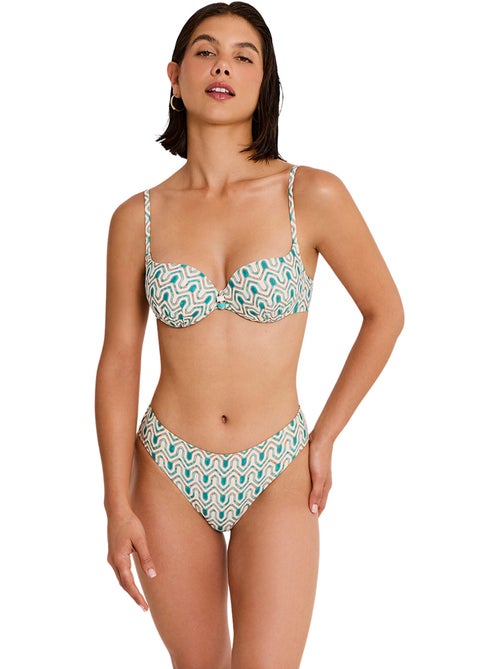 Haut maillot de bain préformé armaturé KALEIDO - Kiabi