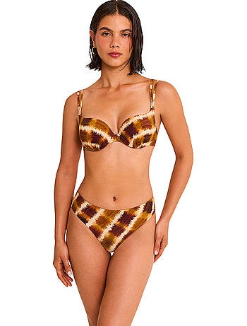 Haut maillot de bain préformé armaturé magma
