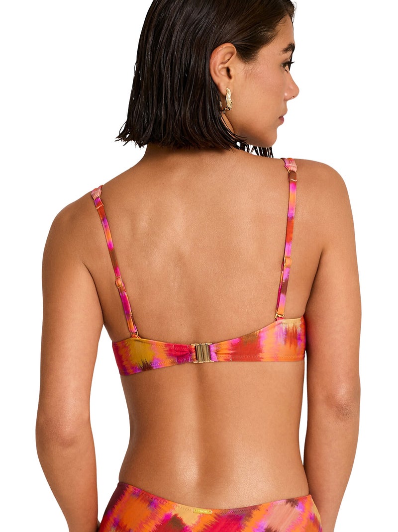 Haut maillot de bain préformé armaturé MAGMA Orange - Kiabi