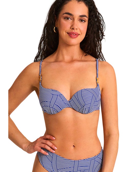 Haut maillot de bain préformé armaturé REVERIE - Kiabi Haut maillot de bain préformé armaturé REVERIE - Kiabi