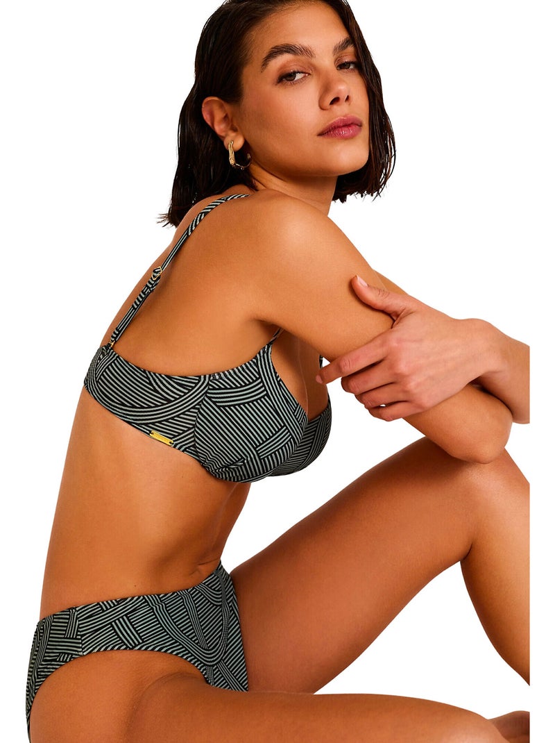 Haut maillot de bain préformé armaturé REVERIE Vert - Kiabi