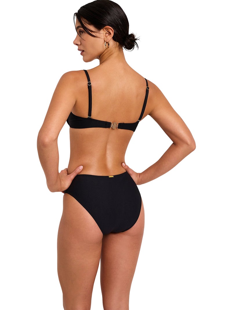 Haut maillot de bain préformé armaturé SOLSTICE Noir - Kiabi