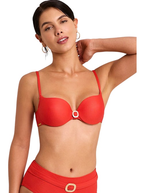 Haut maillot de bain préformé armaturé SOLSTICE - Kiabi Haut maillot de bain préformé armaturé SOLSTICE - Kiabi
