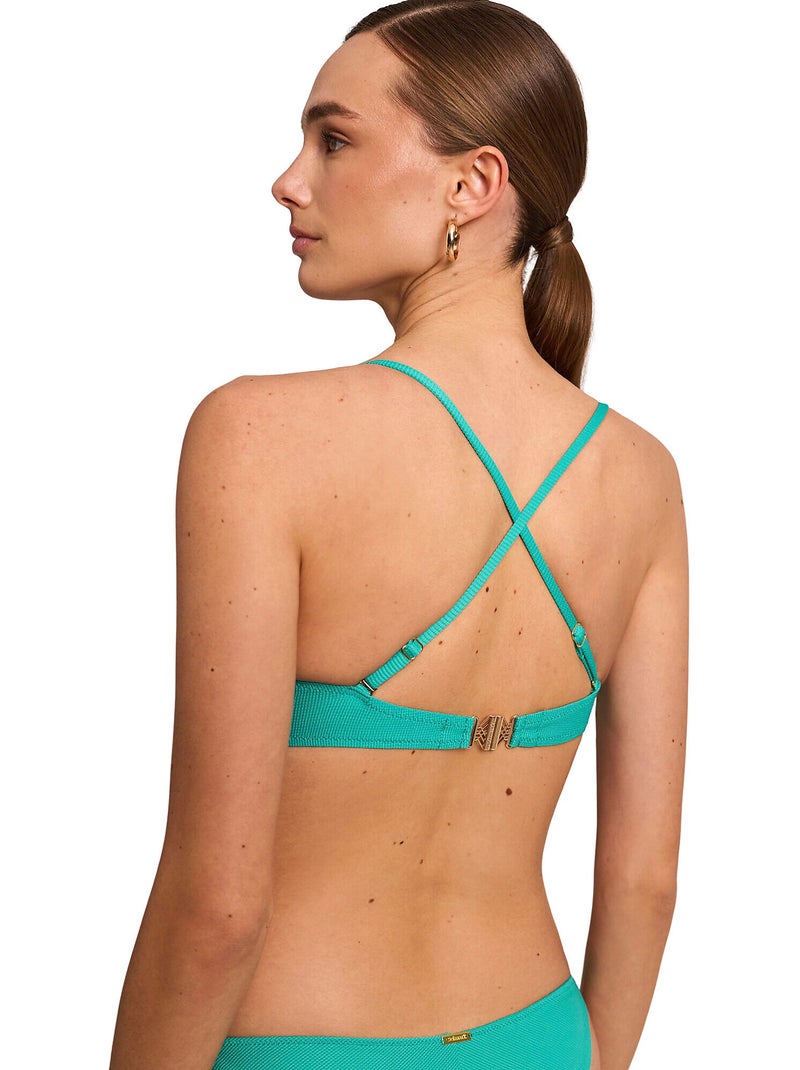 Haut maillot de bain préformé armaturé SOLSTICE Vert - Kiabi